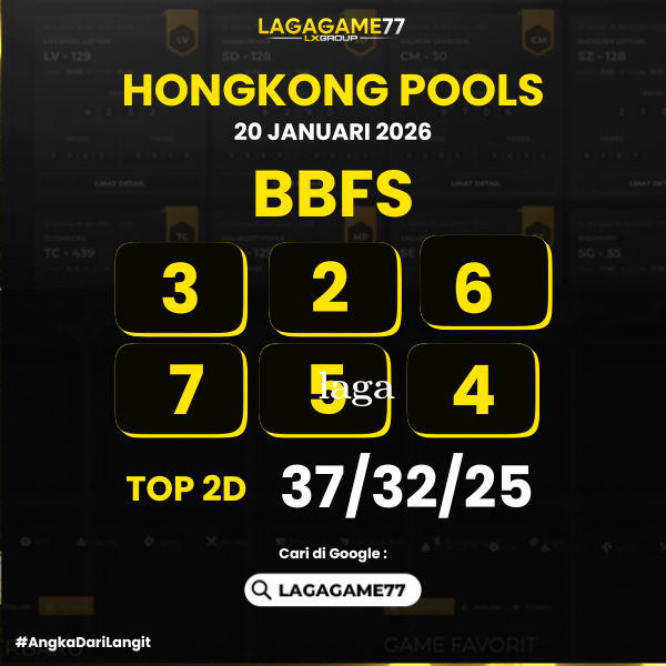 PREDIKSI HONGKONG POOLS 20 JANUARI 2026