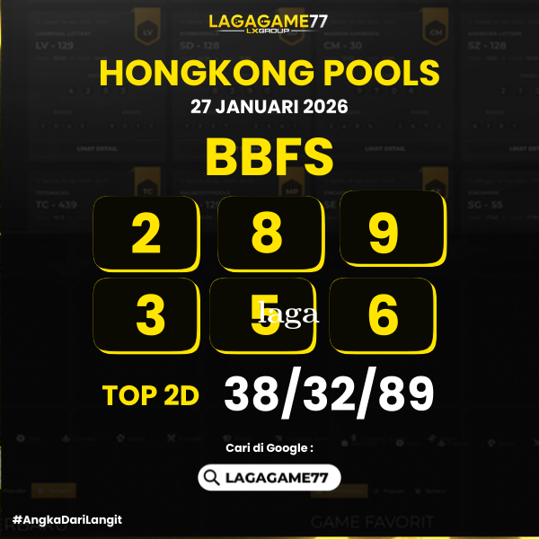 PREDIKSI HONGKONG POOLS 27 JANUARI 2026
