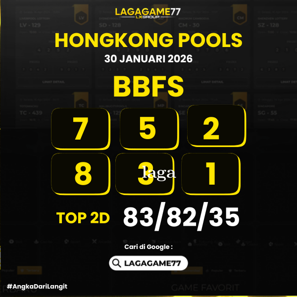PREDIKSI HONGKONG POOLS 30 JANUARI 2026