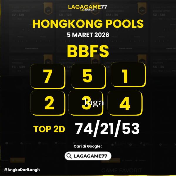 PREDIKSI HONGKONG POOLS 5 MARET 2026