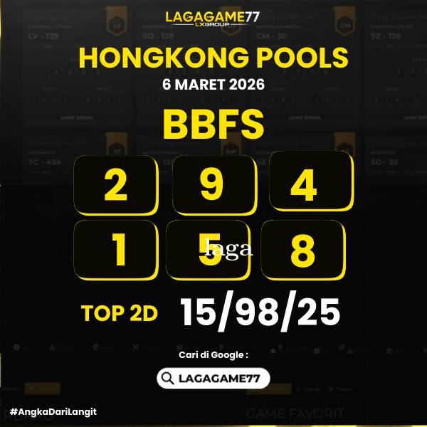 PREDIKSI HONGKONG POOLS 6 MARET 2026