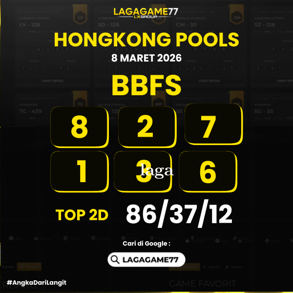 PREDIKSI HONGKONG POOLS 8 MARET 2026