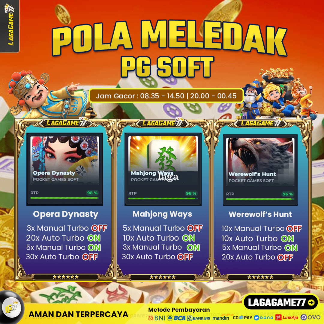 Langsung maxwin, cukup ikuti pola terbaru di Lagagame77!