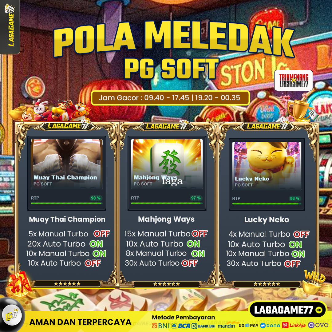 TrikMenang - Pola Gacor Hari Ini di LAGAGAME77!