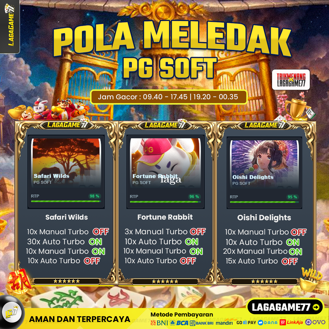 TrikMenang - Pola Gacor Hari Ini di LAGAGAME77!