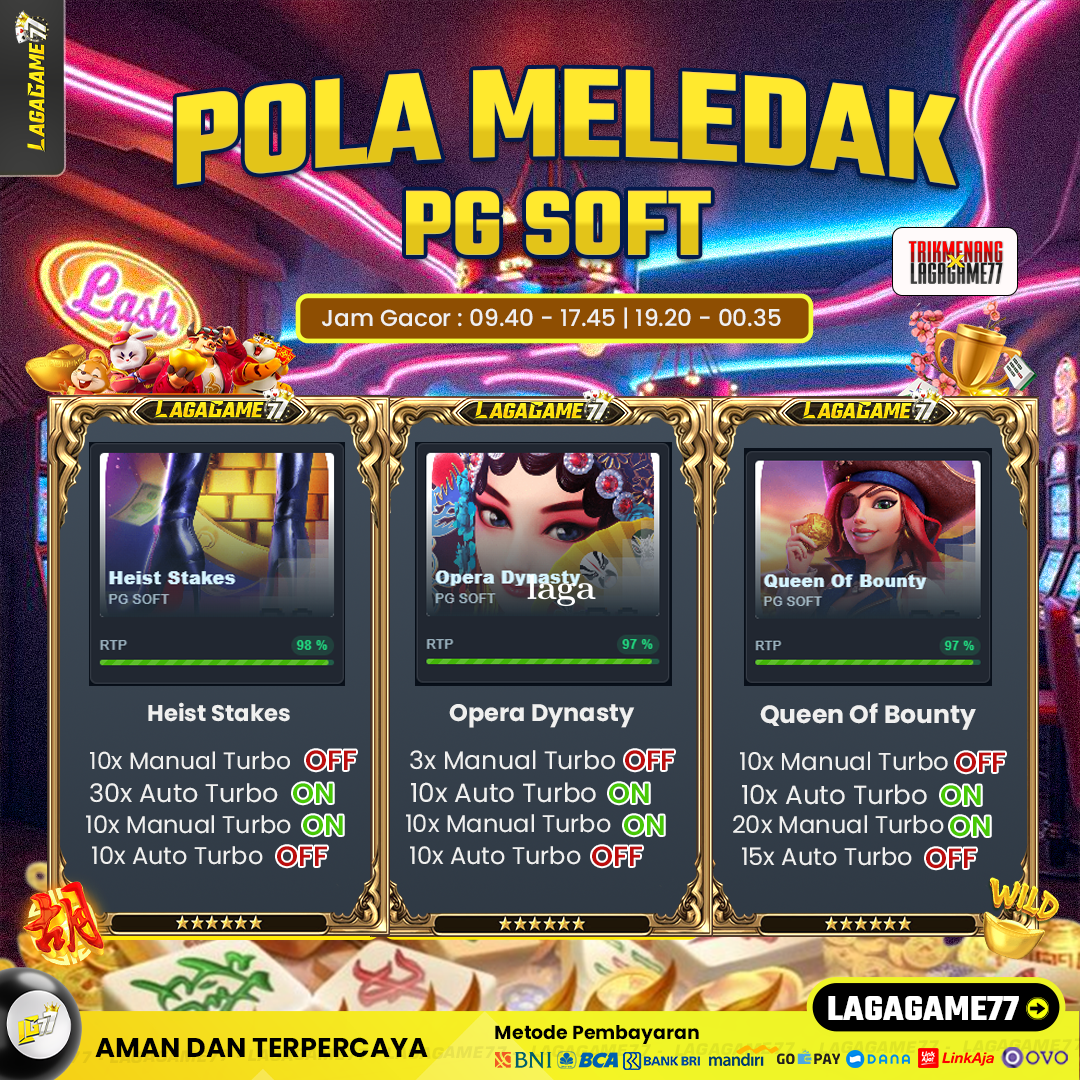 TrikMenang - Pola Gacor Hari Ini di LAGAGAME77!