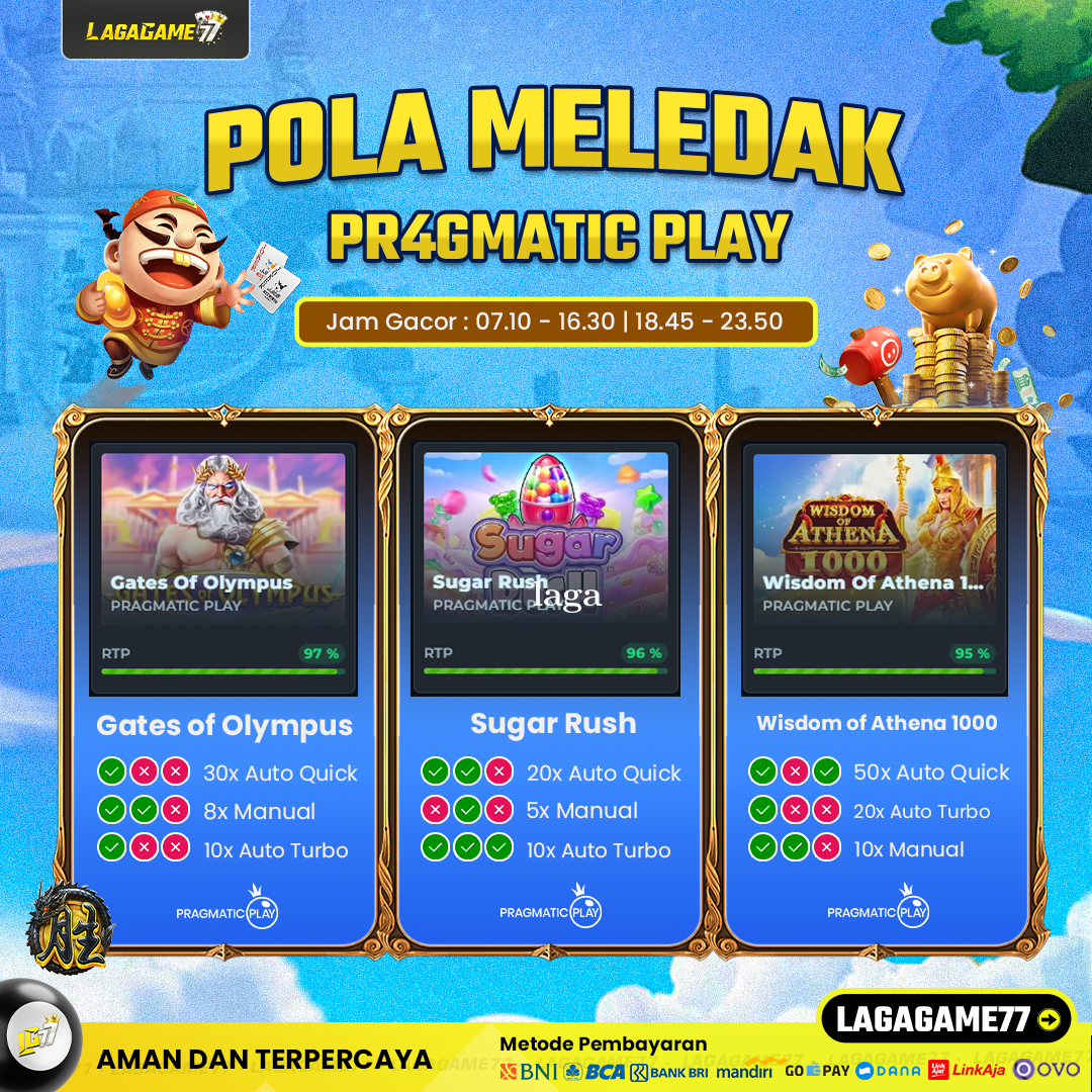TrikMenang - Pola Gacor Hari Ini di LAGAGAME77!