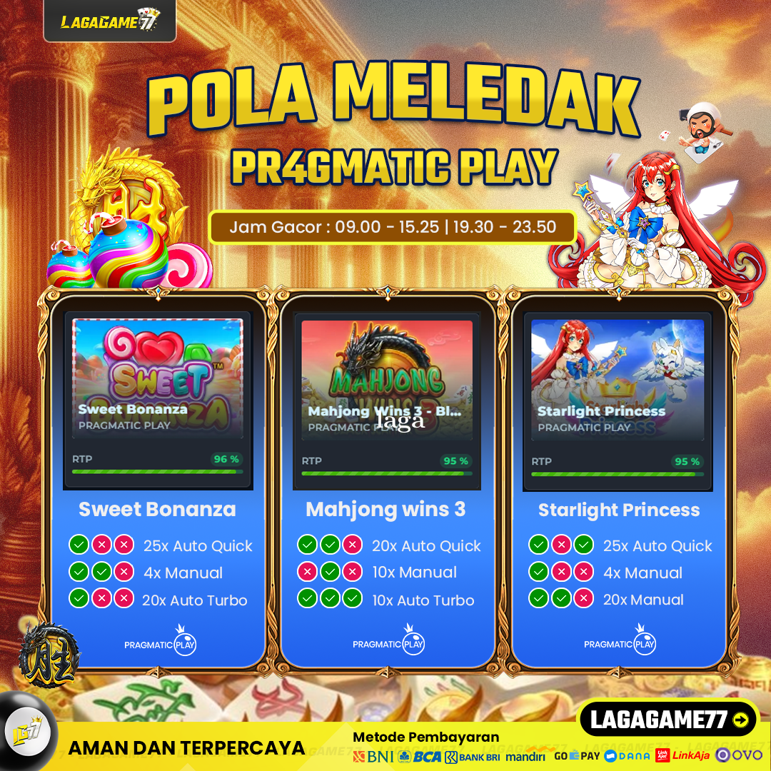TrikMenang - Pola Gacor Hari Ini di LAGAGAME77!
