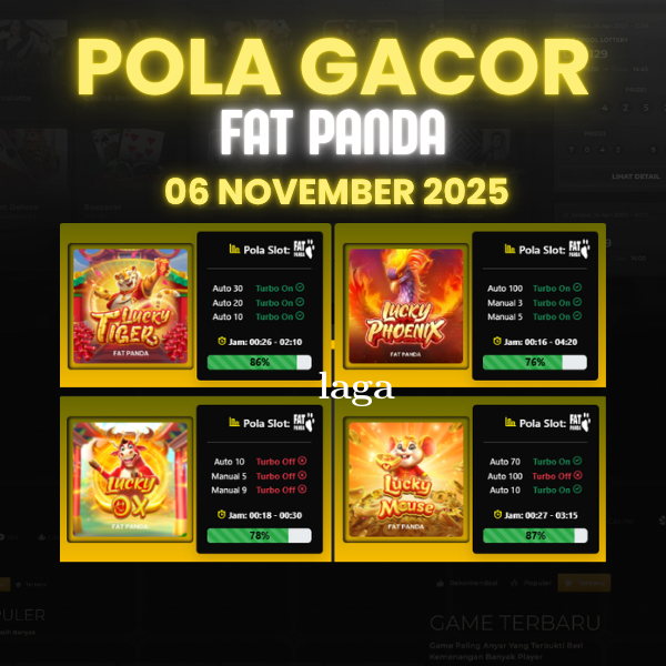 Pola Gacor Hari Ini Strategi Terbaik untuk Menang dan Maxwin