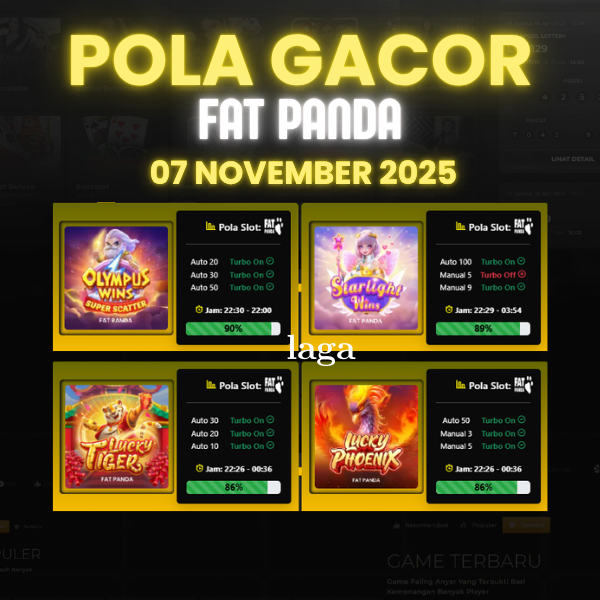 Pola Gacor Hari Ini Strategi Terbaik untuk Raih Kemenangan Maksimal