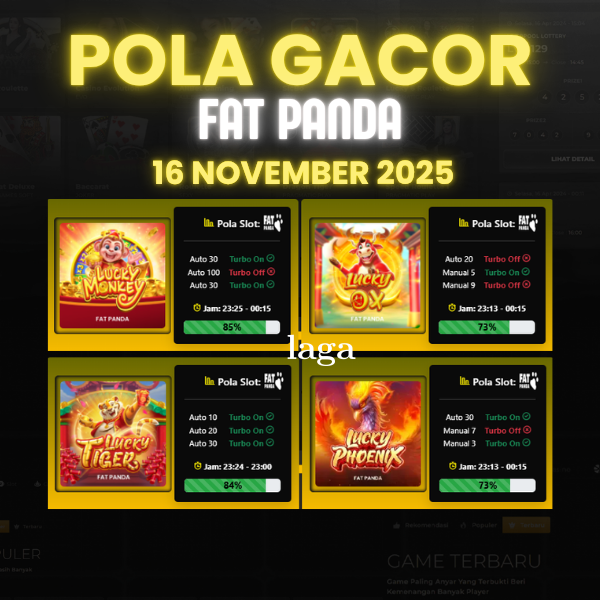 Pola Gacor Hari Ini Strategi Terbaik untuk Raih Kemenangan Maksimal