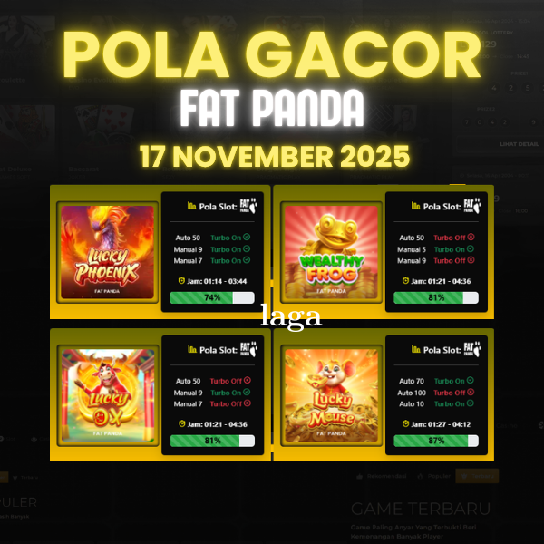 Pola Gacor Hari Ini Strategi Terbaik untuk Menang dan Maxwin