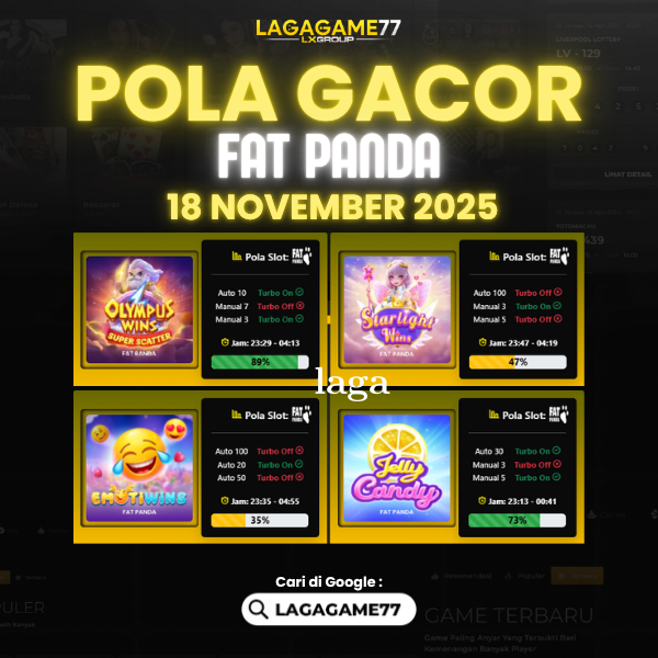 Pola Gacor Hari Ini Strategi Terbaik untuk Menang dan Maxwin