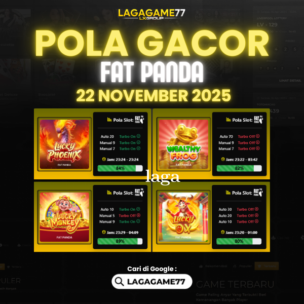 Pola Gacor Hari Ini Strategi Terbaik untuk Raih Kemenangan Maksimal