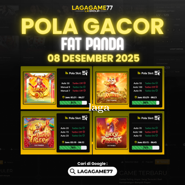 Pola Gacor Hari Ini Strategi Terbaik untuk Menang dan Maxwin