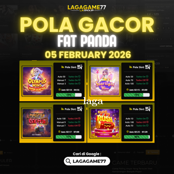 Pola Gacor Hari Ini Strategi Terbaik untuk Raih Kemenangan Maksimal