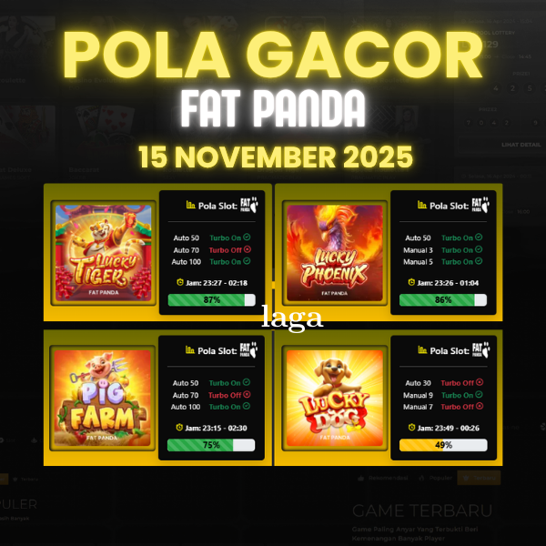 Pola Gacor Hari Ini Strategi Terbaik untuk Raih Kemenangan Maksimal