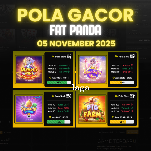 Pola Gacor Hari Ini Strategi Terbaik untuk Menang dan Maxwin