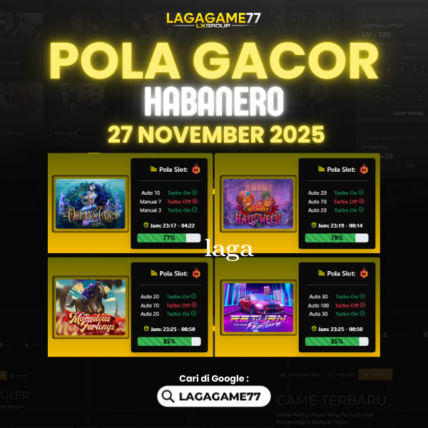 Pola Gacor Hari Ini Strategi Terbaik untuk Raih Kemenangan Maksimal