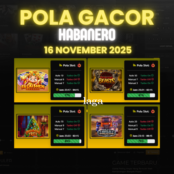 Pola Gacor Hari Ini Strategi Terbaik untuk Menang dan Maxwin