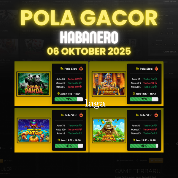 Pola Gacor Hari Ini Strategi Terbaik untuk Menang dan Maxwin