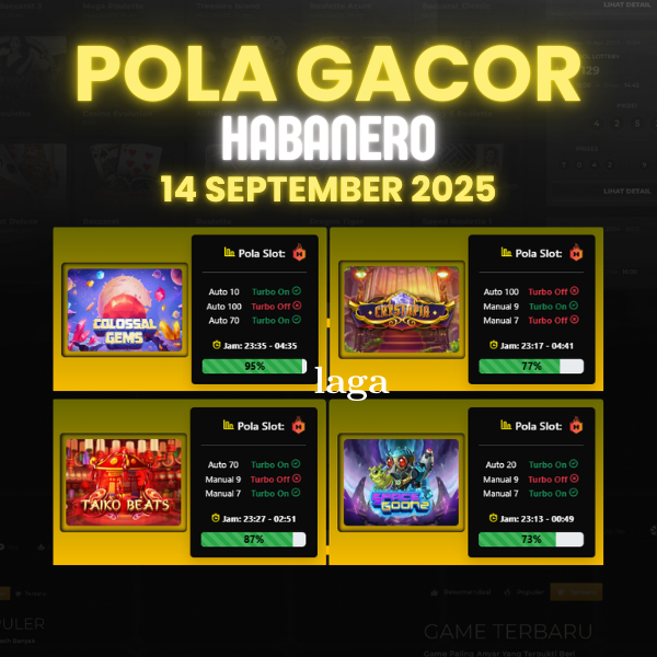 Pola Gacor Hari Ini Strategi Terbaik untuk Raih Kemenangan Maksimal