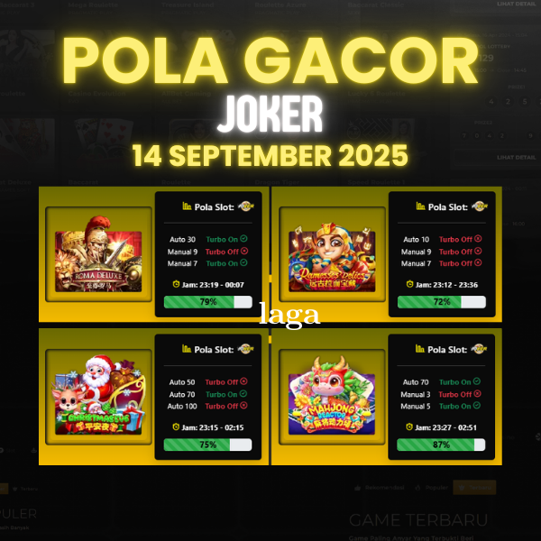 Pola Gacor Hari Ini Strategi Terbaik untuk Raih Kemenangan Maksimal