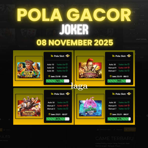 Pola Gacor Hari Ini Strategi Terbaik untuk Raih Kemenangan Maksimal