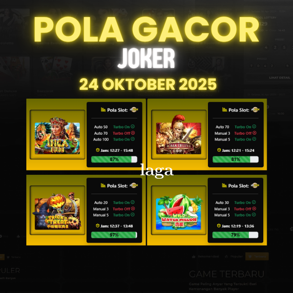 Pola Gacor Hari Ini Strategi Terbaik untuk Raih Kemenangan Maksimal