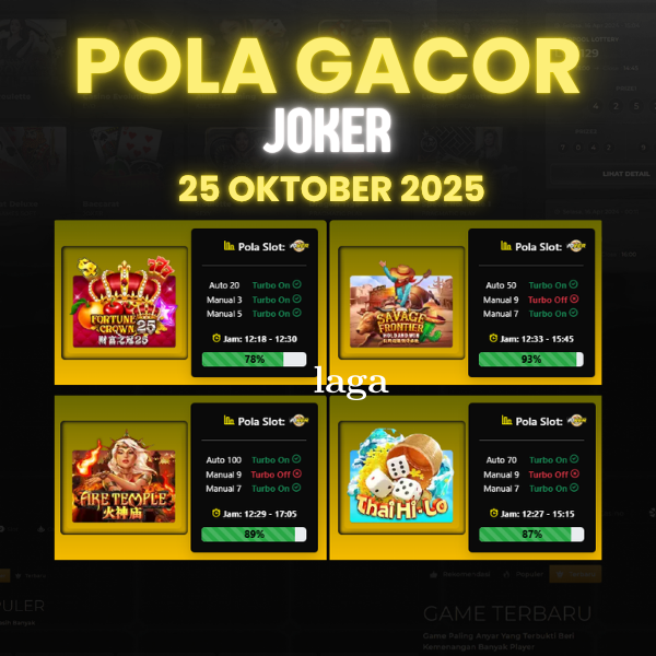 Pola Gacor Rahasia Tingkatkan Peluang Menang
