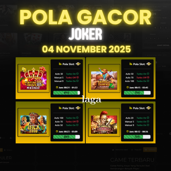 Pola Gacor Hari Ini Strategi Terbaik untuk Raih Kemenangan Maksimal