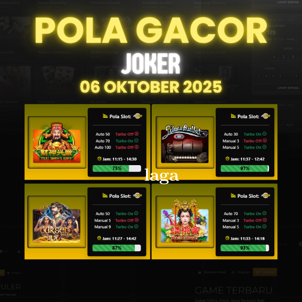 Pola Gacor Rahasia Tingkatkan Peluang Menang