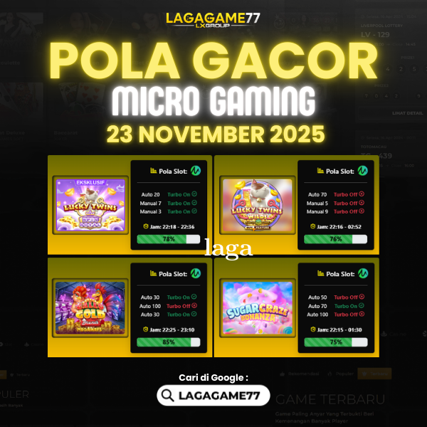 Pola Gacor Hari Ini Strategi Terbaik untuk Menang dan Maxwin