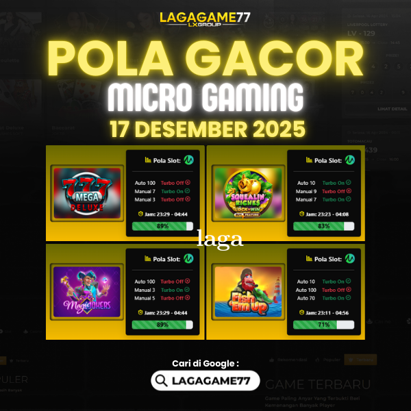 Pola Gacor Hari Ini Strategi Terbaik untuk Raih Kemenangan Maksimal