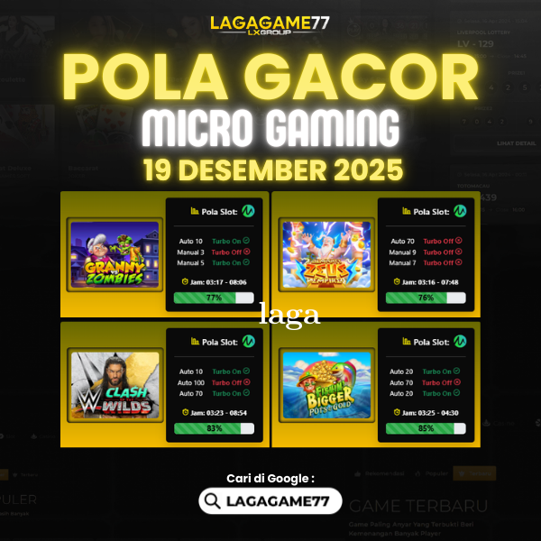 Pola Gacor Hari Ini Strategi Terbaik untuk Menang dan Maxwin