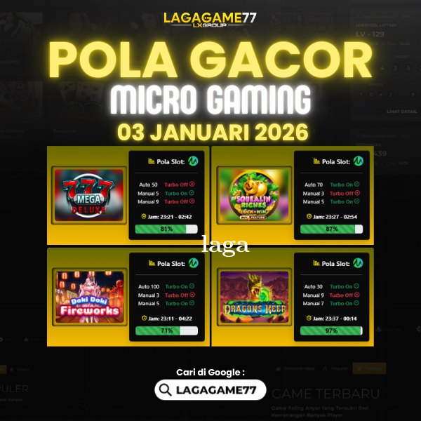 Pola Gacor Hari Ini Strategi Terbaik untuk Menang dan Maxwin