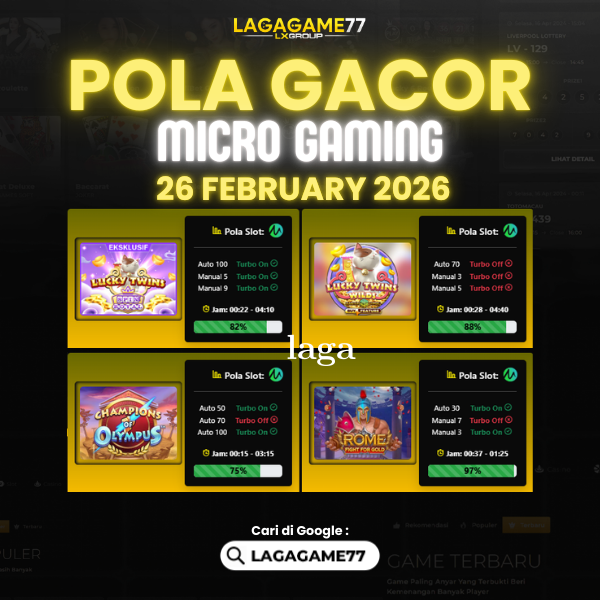 Pola Gacor Hari Ini Strategi Terbaik untuk Raih Kemenangan Maksimal