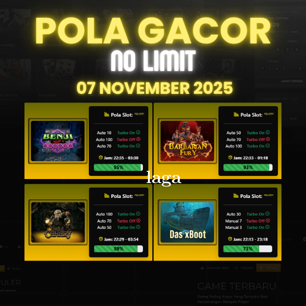 Pola Gacor Hari Ini Strategi Terbaik untuk Menang dan Maxwin