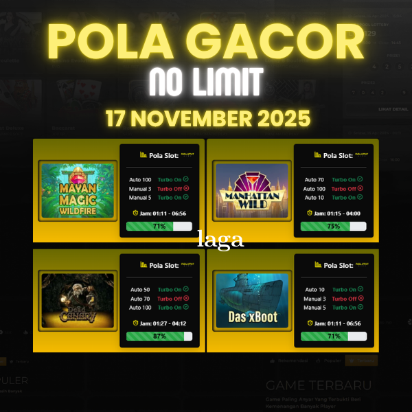 Pola Gacor Hari Ini Strategi Terbaik untuk Raih Kemenangan Maksimal