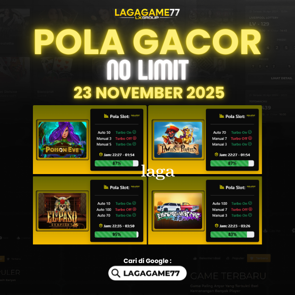 Pola Gacor Hari Ini Strategi Terbaik untuk Raih Kemenangan Maksimal