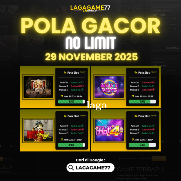 Pola Gacor Hari Ini Strategi Terbaik untuk Raih Kemenangan Maksimal