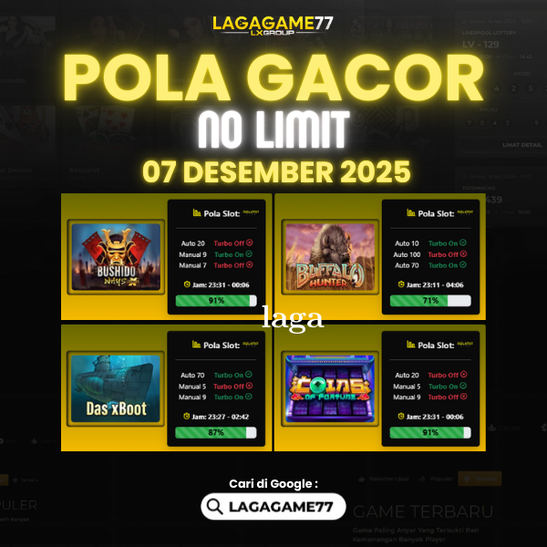 Pola Gacor Hari Ini Strategi Terbaik untuk Raih Kemenangan Maksimal