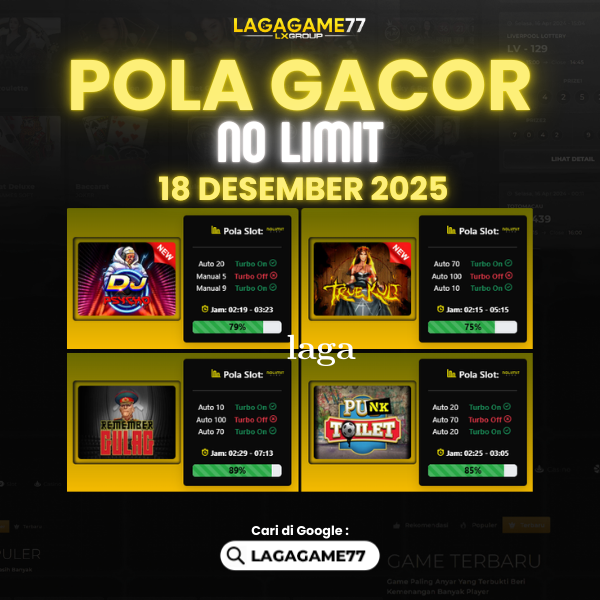 Pola Gacor Hari Ini Strategi Terbaik untuk Menang dan Maxwin