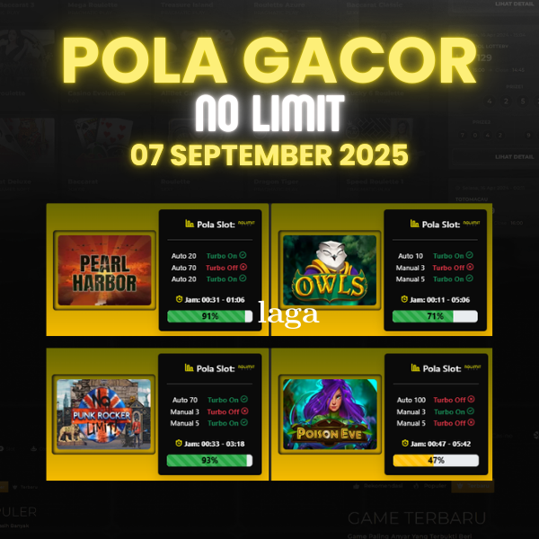 Pola Gacor Hari Ini Strategi Ampuh Tingkatkan Peluang Menang