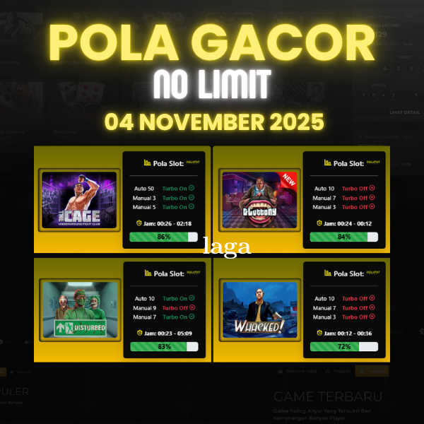 Pola Gacor Hari Ini Strategi Terbaik untuk Raih Kemenangan Maksimal