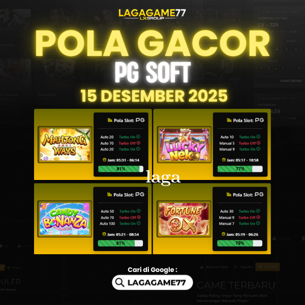 Pola Gacor Hari Ini Strategi Terbaik untuk Raih Kemenangan Maksimal