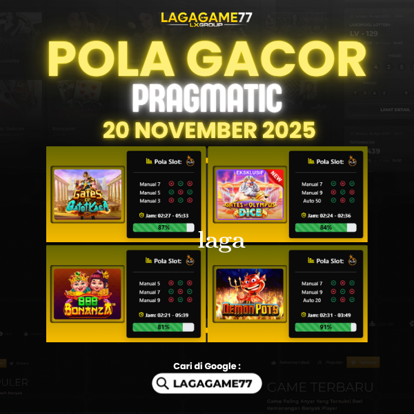 Pola Gacor Hari Ini Strategi Terbaik untuk Menang dan Maxwin