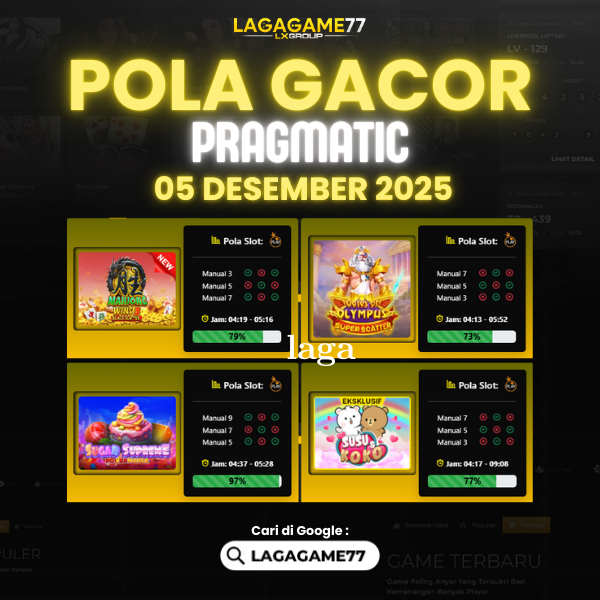 Pola Gacor Hari Ini Strategi Terbaik untuk Menang dan Maxwin