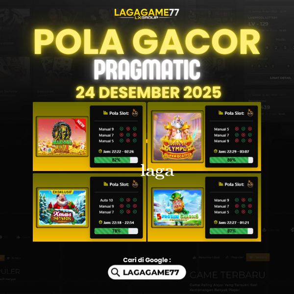 Pola Gacor Hari Ini Strategi Terbaik untuk Menang dan Maxwin