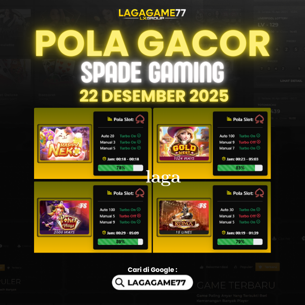 Pola Gacor Hari Ini Strategi Terbaik untuk Menang dan Maxwin